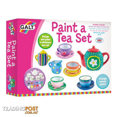 Galt - Paint A Tea Set Mdgn3975 - 5011979523020