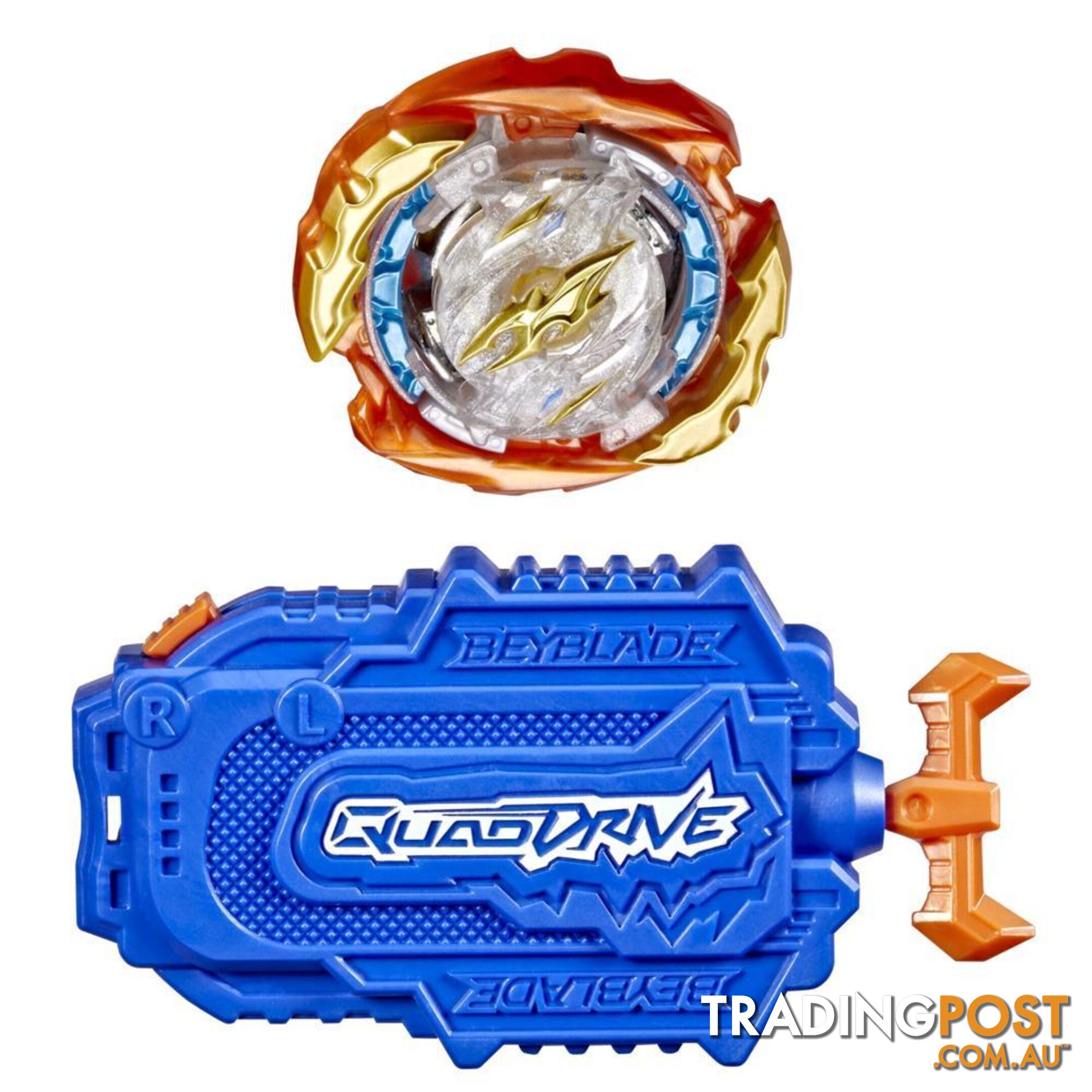 Beyblade Burst Quaddrive Cyclone Fury String Launcher Set - Hbf3320asoo - 195166153117