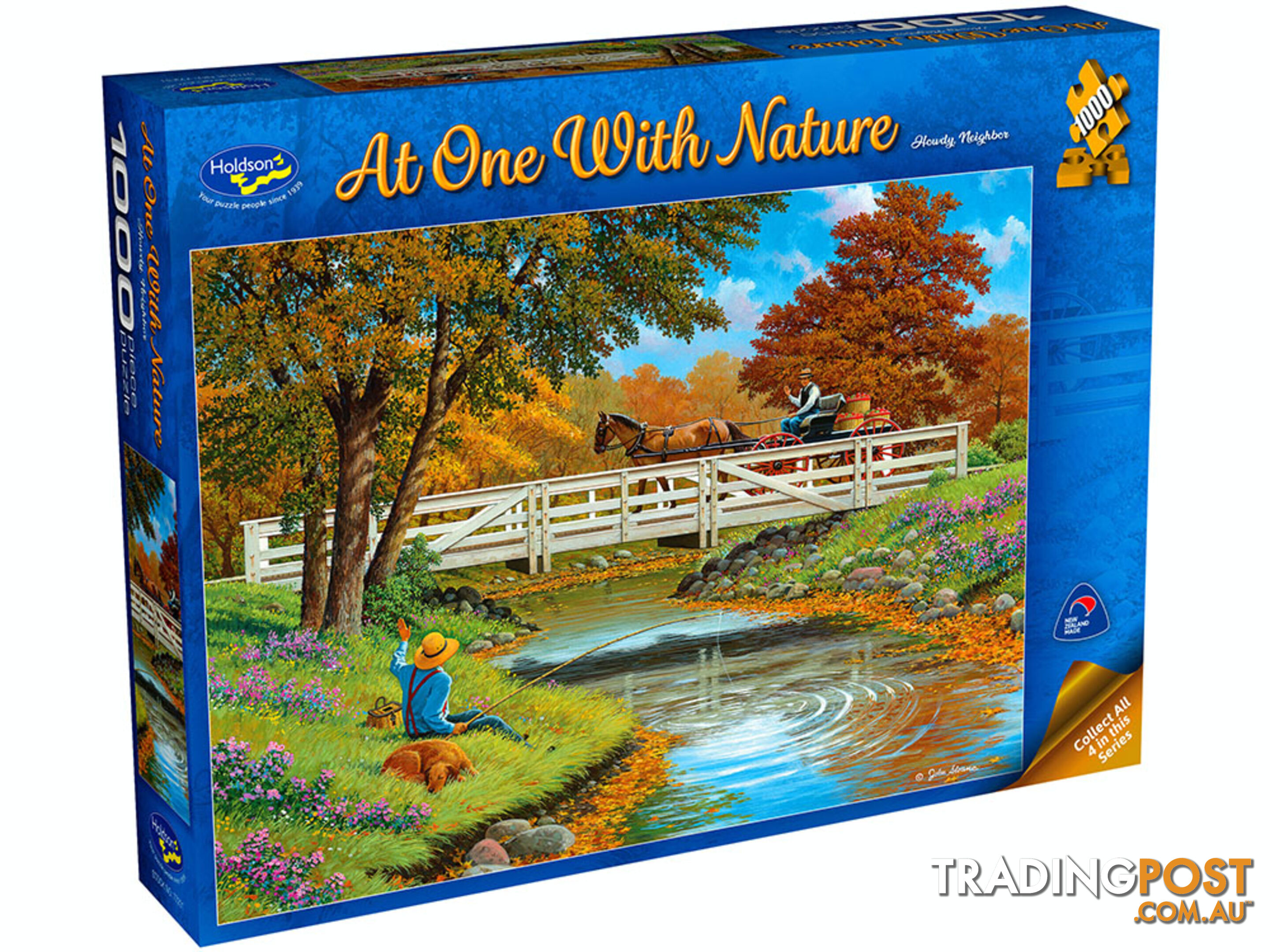 Holdson Jigsaw Puzzle - At One With Nature Howdy Neighbor 1000 Piece Jigsaw Puzzle Hol772315 - 9414131772315