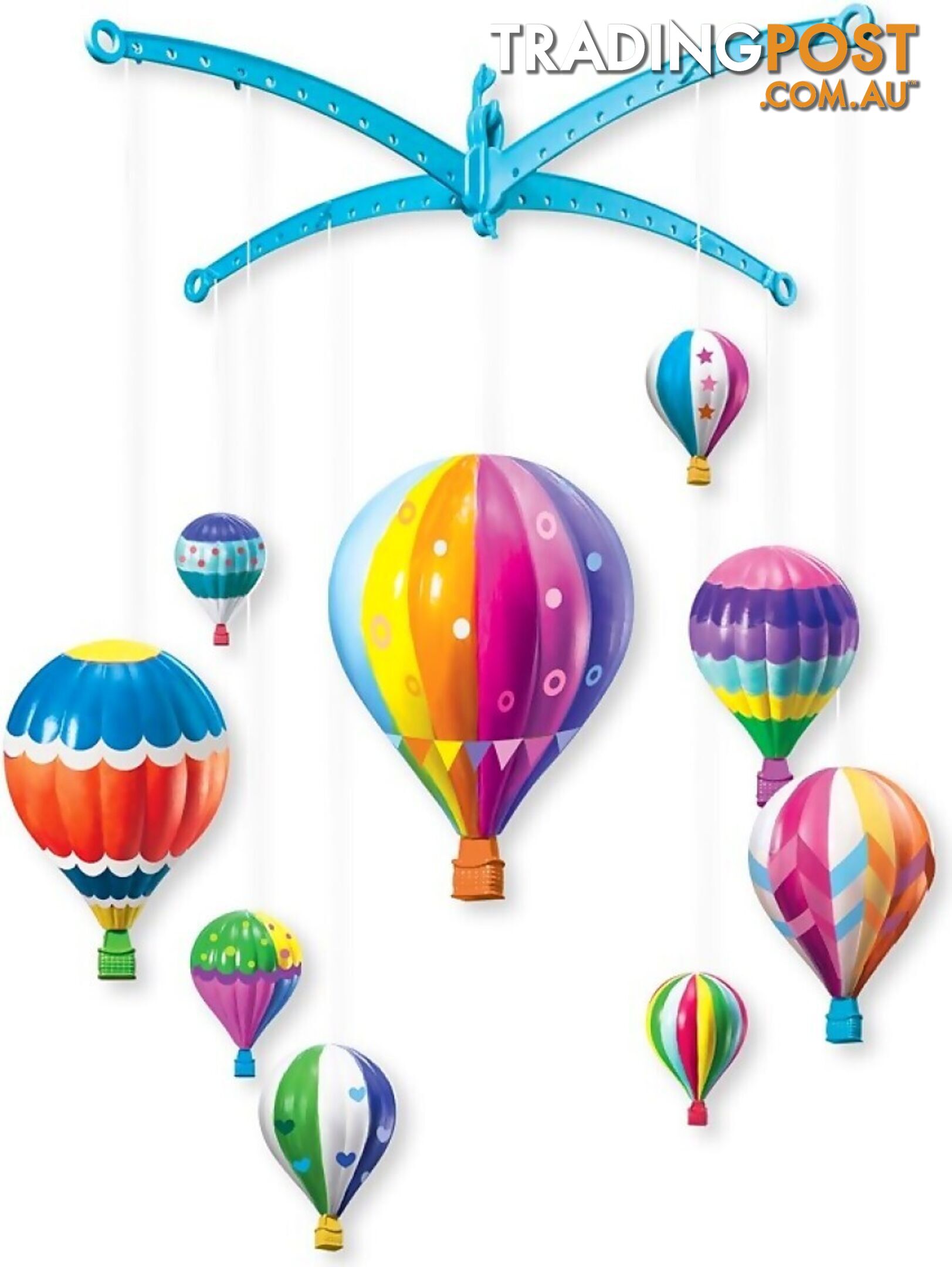 4m - Kidzmaker - Hot Air Balloons Mobile - Jpc4791 - 4893156047915