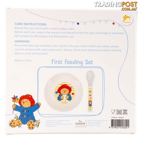 Paddington Bear Baby My First Feeding Set - Jspb1604 - 9319057016041