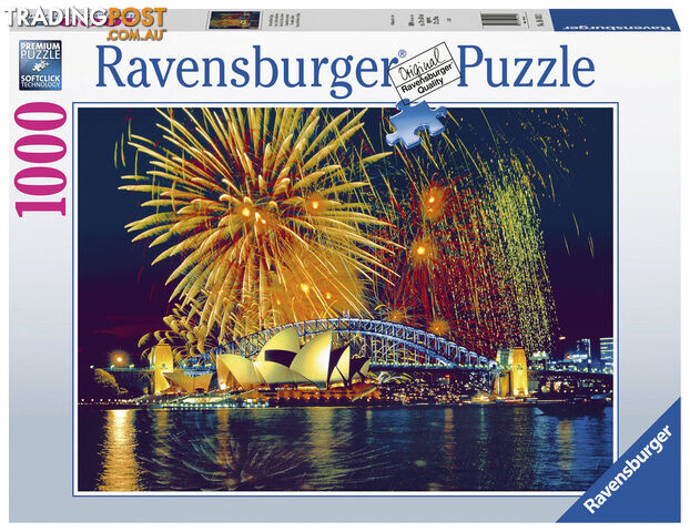 Ravensburger - Firework Over Sydney Jigsaw Puzzle 1000 Pieces - Mdrb16410 - 4005556164103