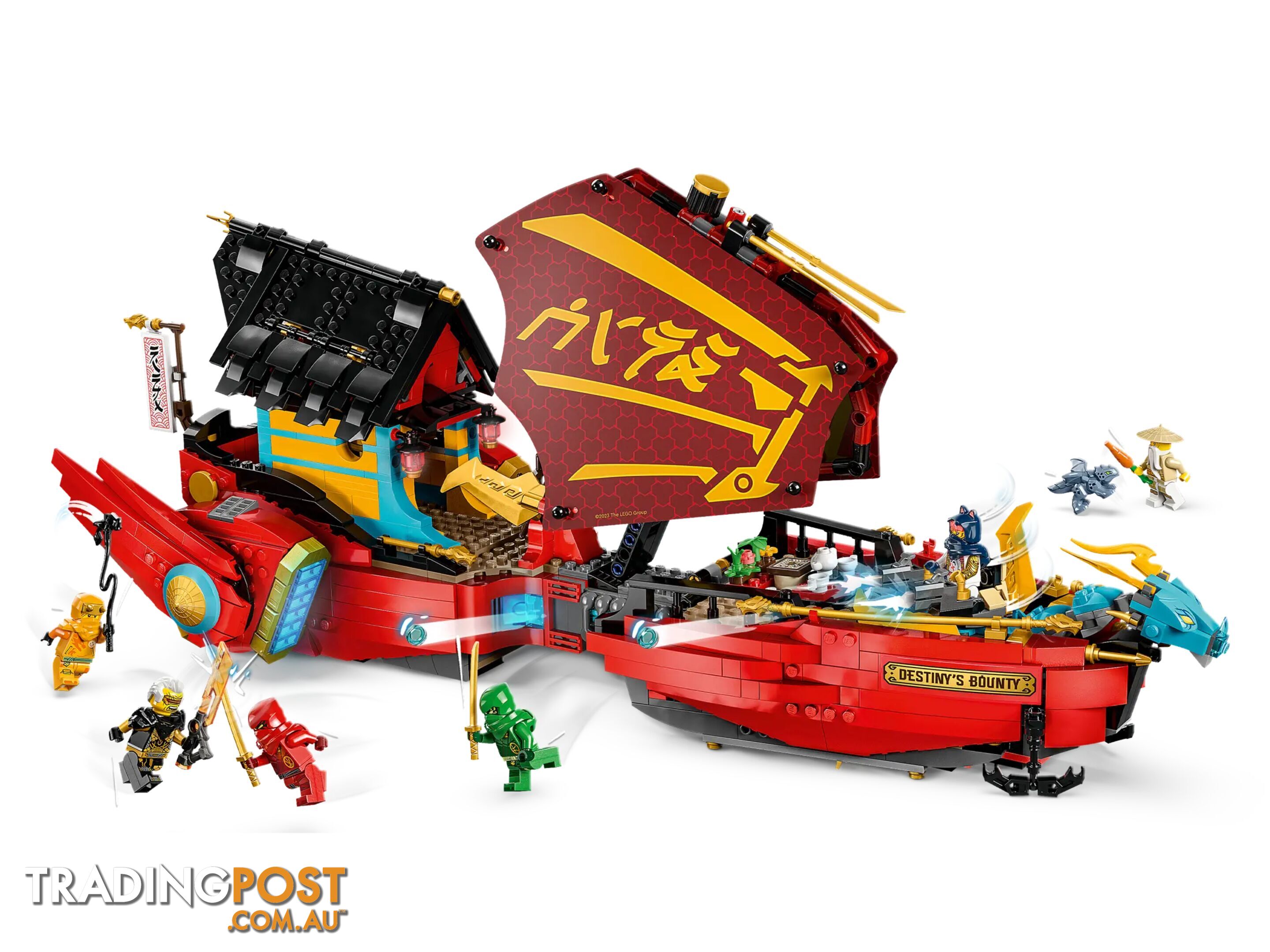 LEGO 71797 Destinyâ€™s Bounty - race against time - Ninjago - 5702017413112