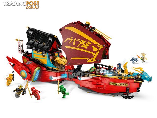 LEGO 71797 Destinyâ€™s Bounty - race against time - Ninjago - 5702017413112