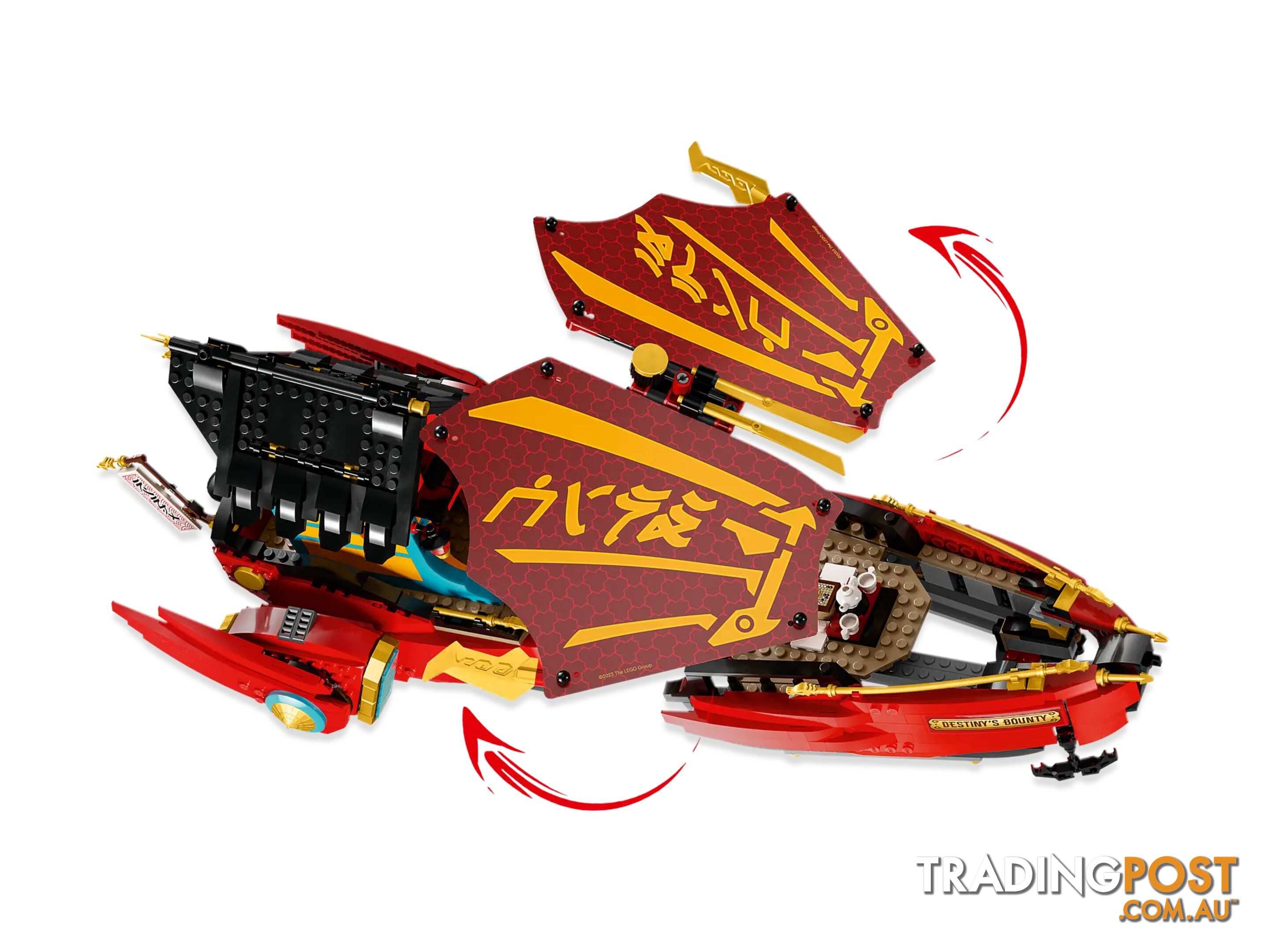 LEGO 71797 Destinyâ€™s Bounty - race against time - Ninjago - 5702017413112