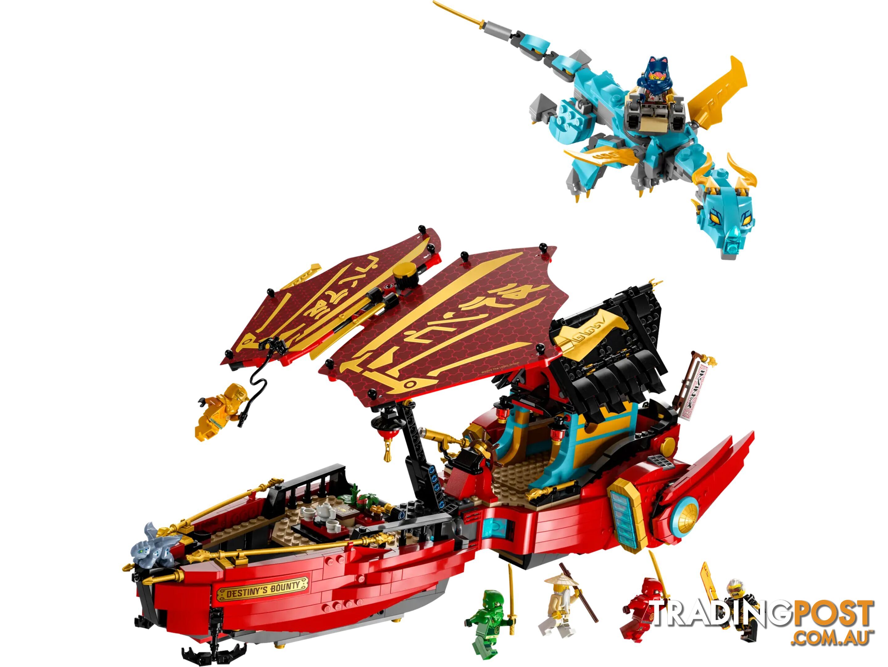 LEGO 71797 Destinyâ€™s Bounty - race against time - Ninjago - 5702017413112