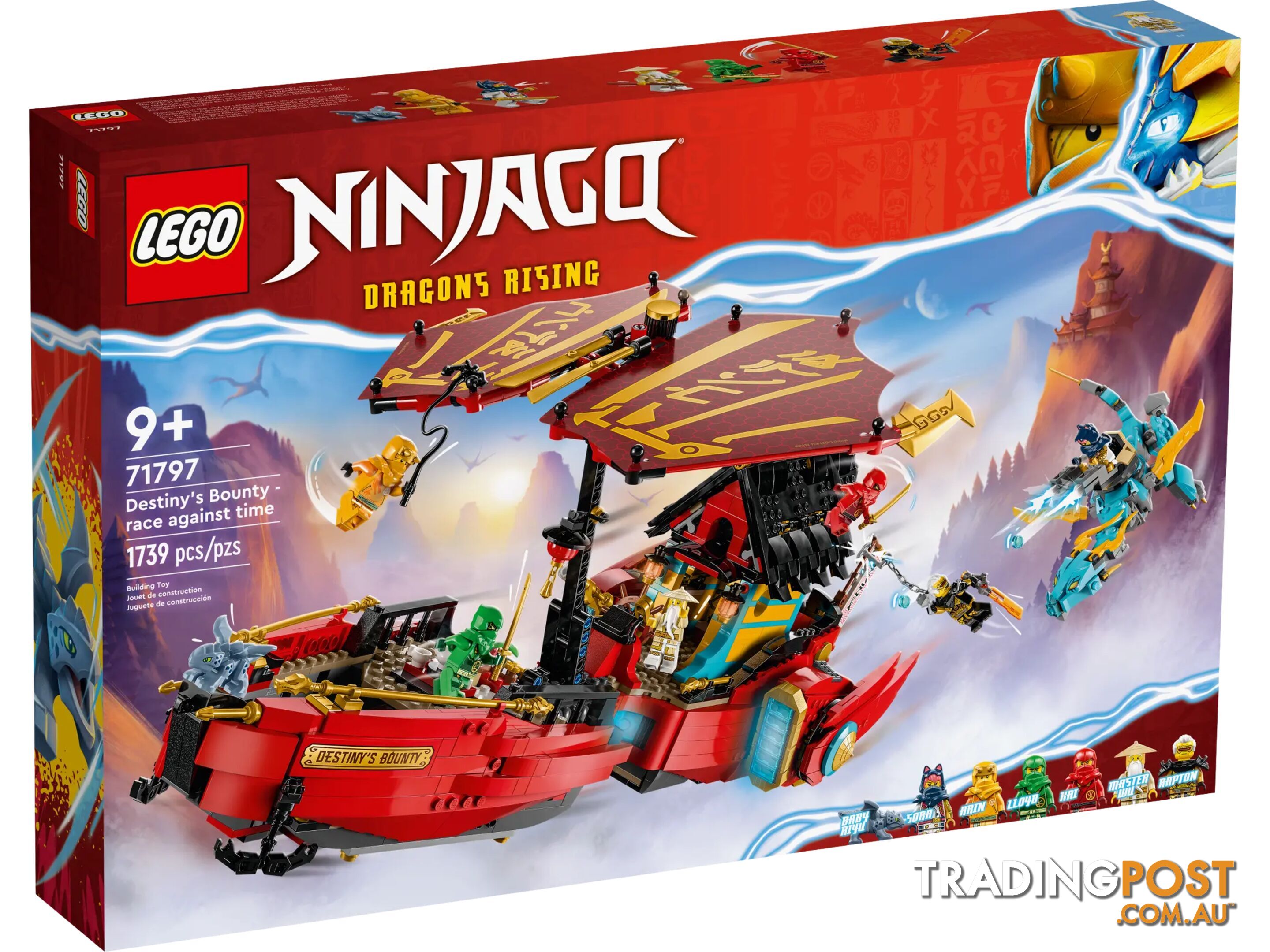 LEGO 71797 Destinyâ€™s Bounty - race against time - Ninjago - 5702017413112