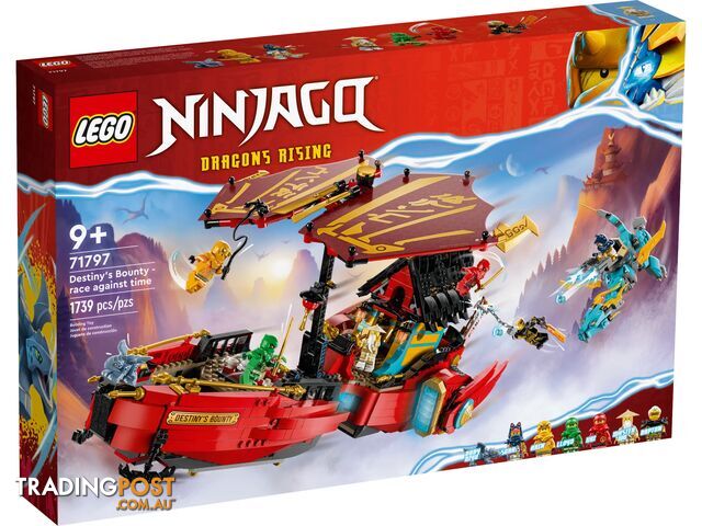 LEGO 71797 Destinyâ€™s Bounty - race against time - Ninjago - 5702017413112