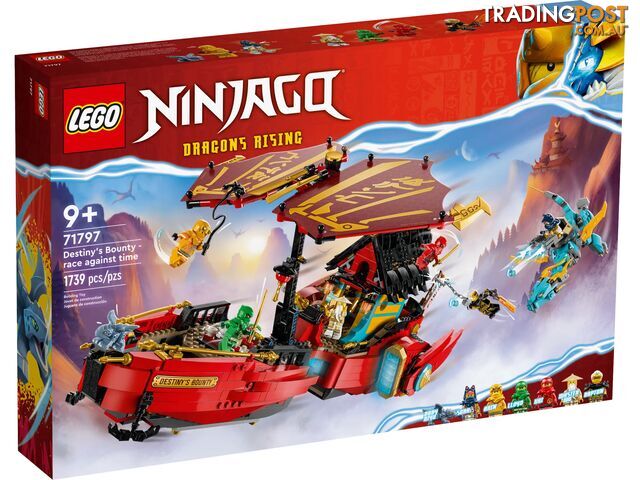 LEGO 71797 Destinyâ€™s Bounty - race against time - Ninjago - 5702017413112