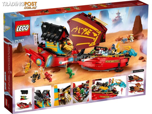 LEGO 71797 Destinyâ€™s Bounty - race against time - Ninjago - 5702017413112