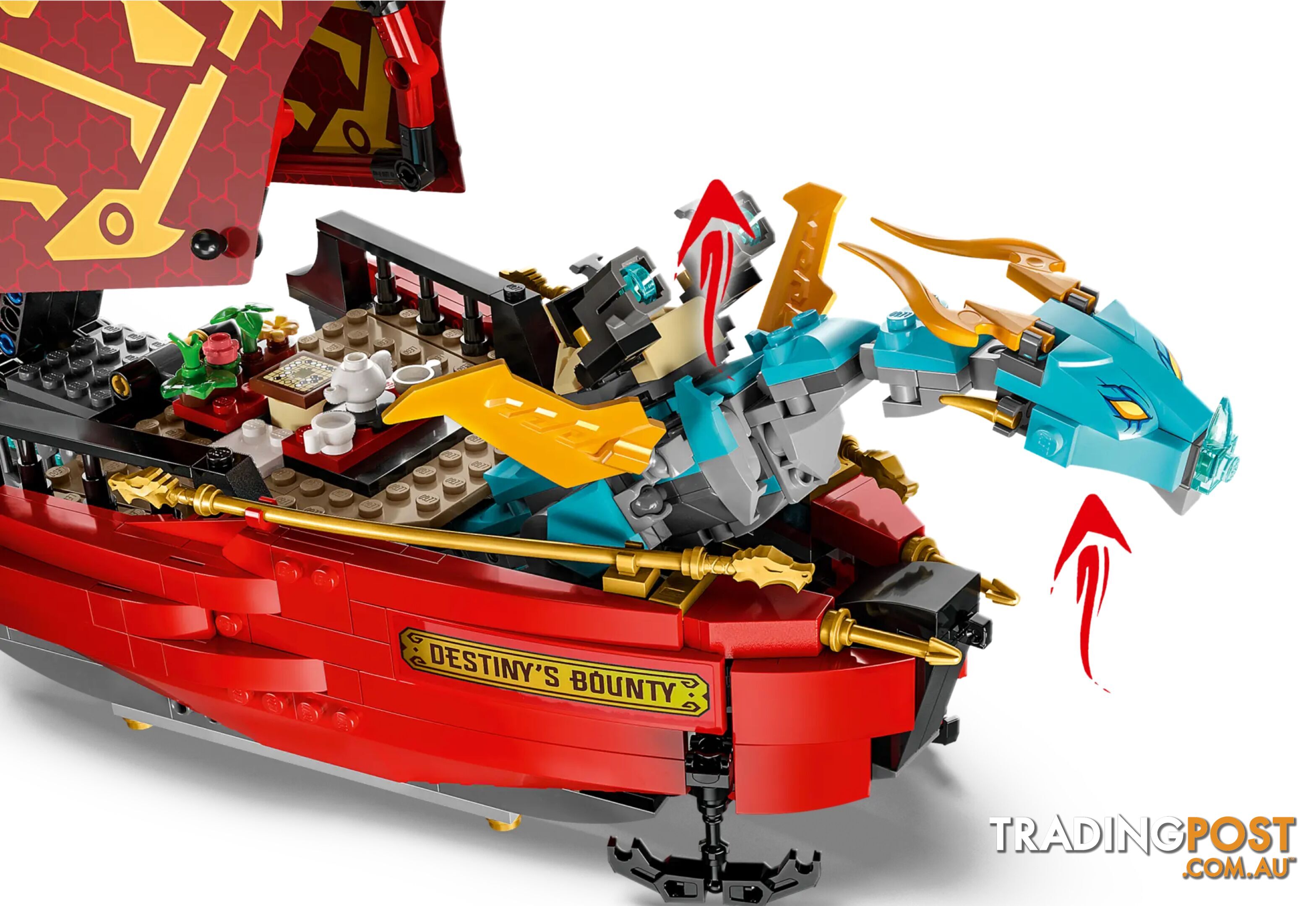 LEGO 71797 Destinyâ€™s Bounty - race against time - Ninjago - 5702017413112