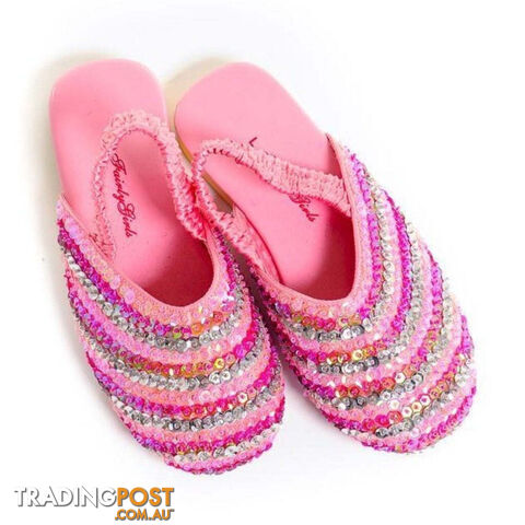 Fairy Girls - Costume Princess Slides Pink Xs - Fgf395lpxs - 9787302053958