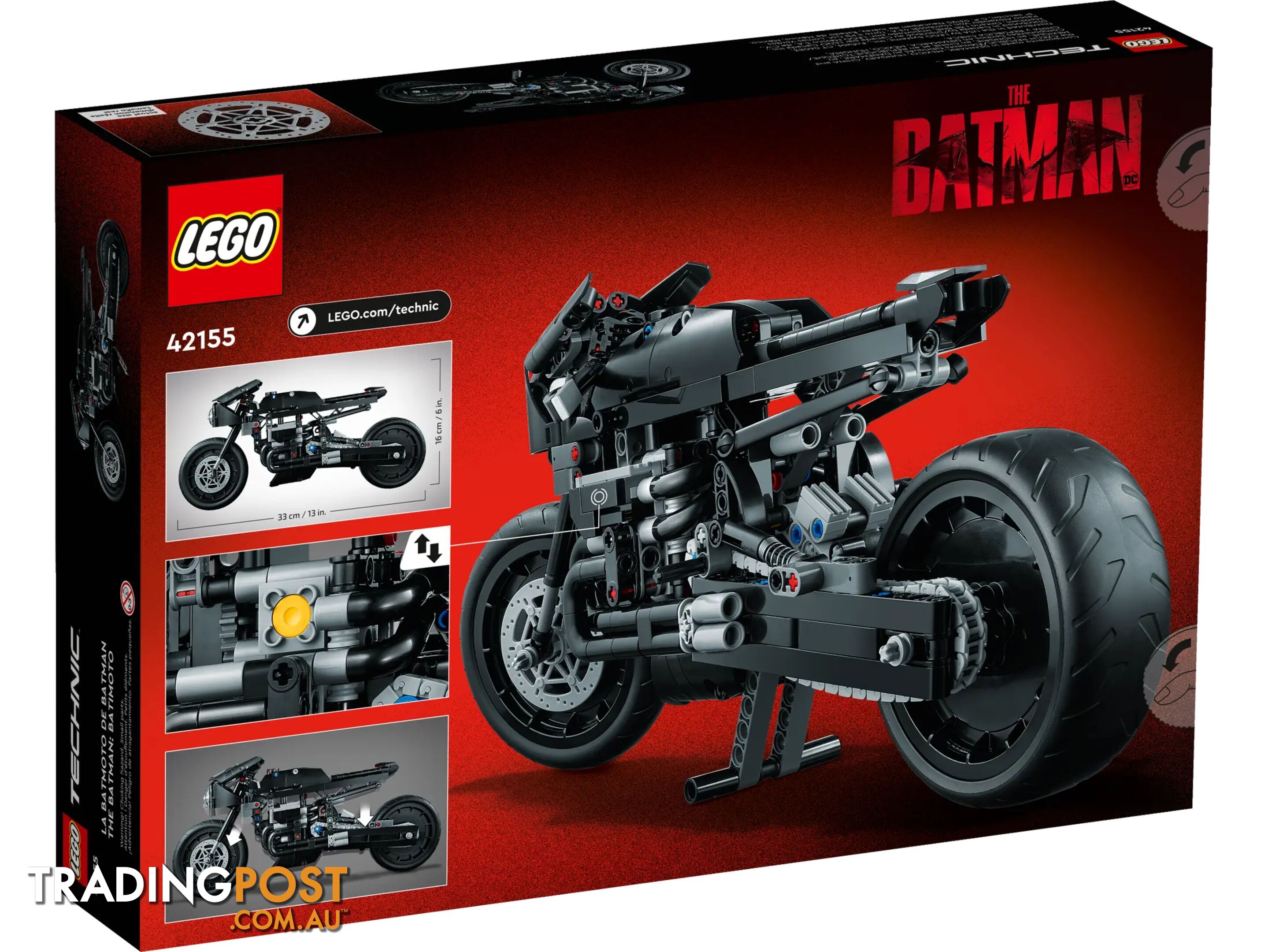 LEGO 42155 THE BATMAN - BATCYCLEâ„¢ - Technic - 5702017424750