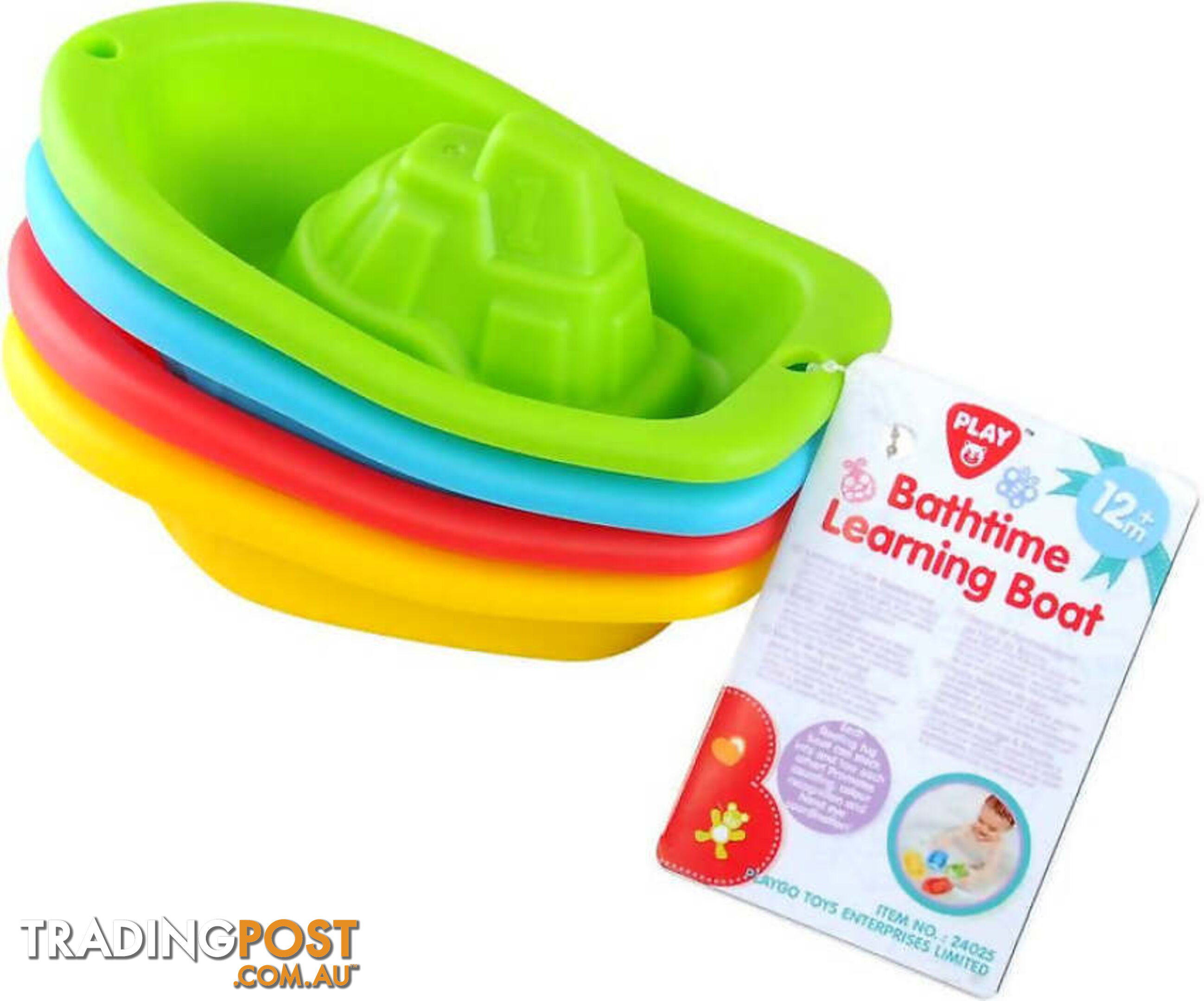 Playgo Toys Ent. Ltd. - Bathtime Learning Boat - Art64844 - 4892401240255