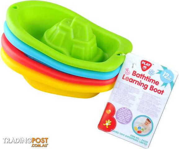 Playgo Toys Ent. Ltd. - Bathtime Learning Boat - Art64844 - 4892401240255