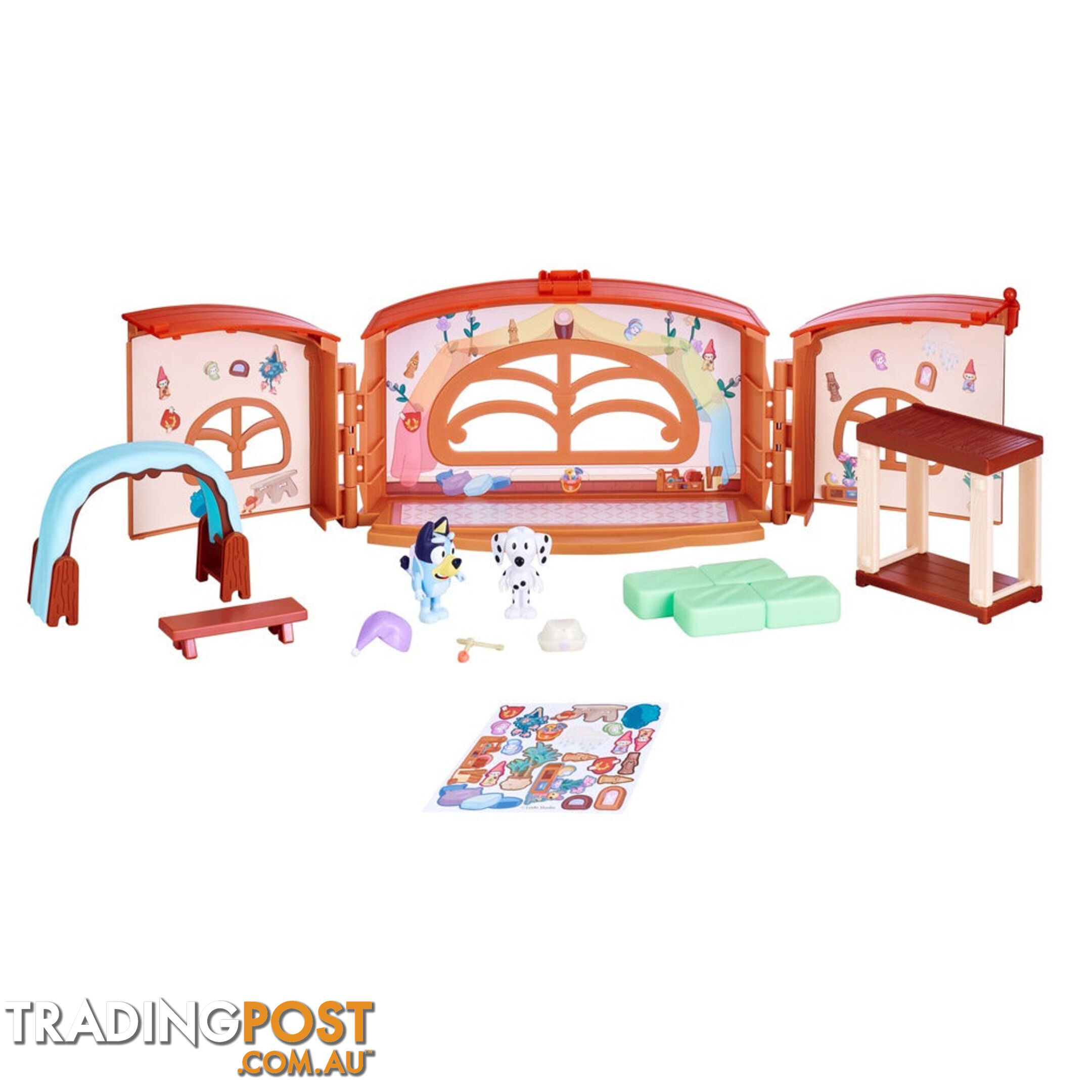 Bluey School Friends Calypso's School Playset - Mj17337 - 630996173374