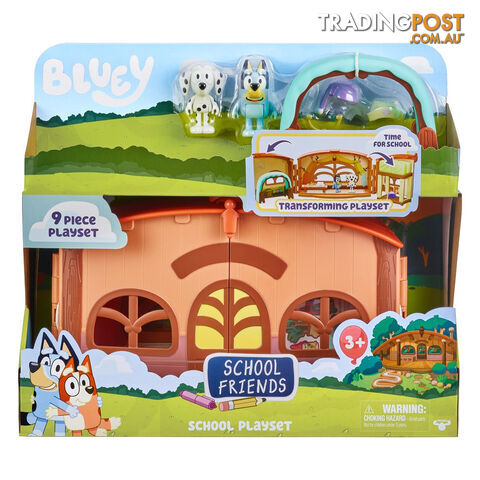 Bluey School Friends Calypso's School Playset - Mj17337 - 630996173374