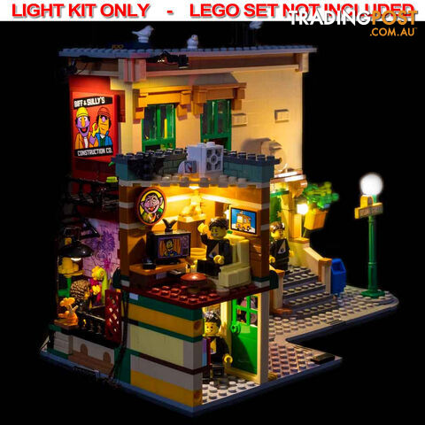 LIGHT KIT for LEGO 123 Sesame Street 21324 - Light My Bricks - 744109767098