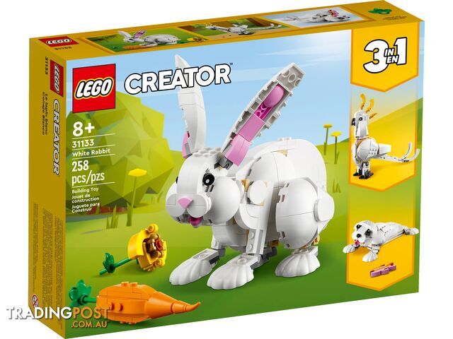 LEGO 31133 White Rabbit - LEGO Creator 3-in-1 - 5702017415864