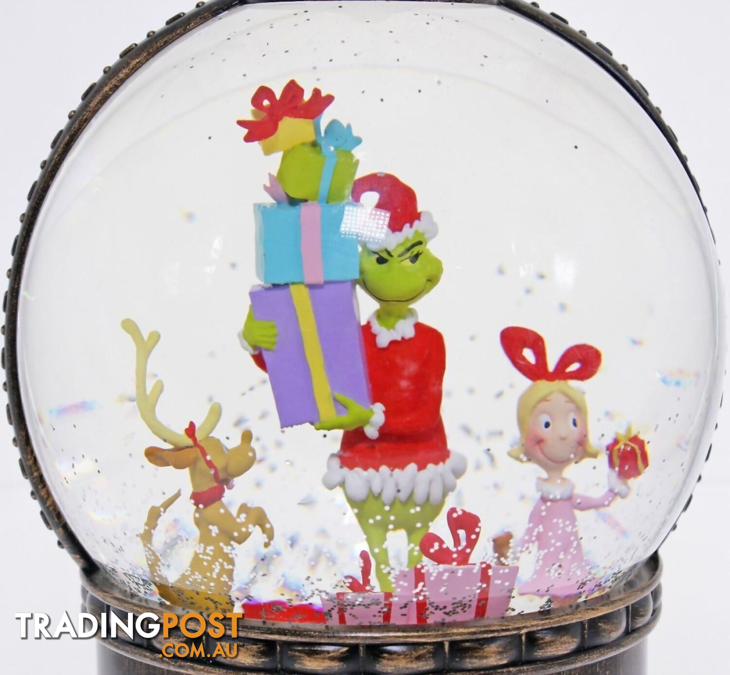 Cotton Candy - Xmas Globe Dr. Seuss Grinch Lantern - Ccxgr72 - 9353468017396