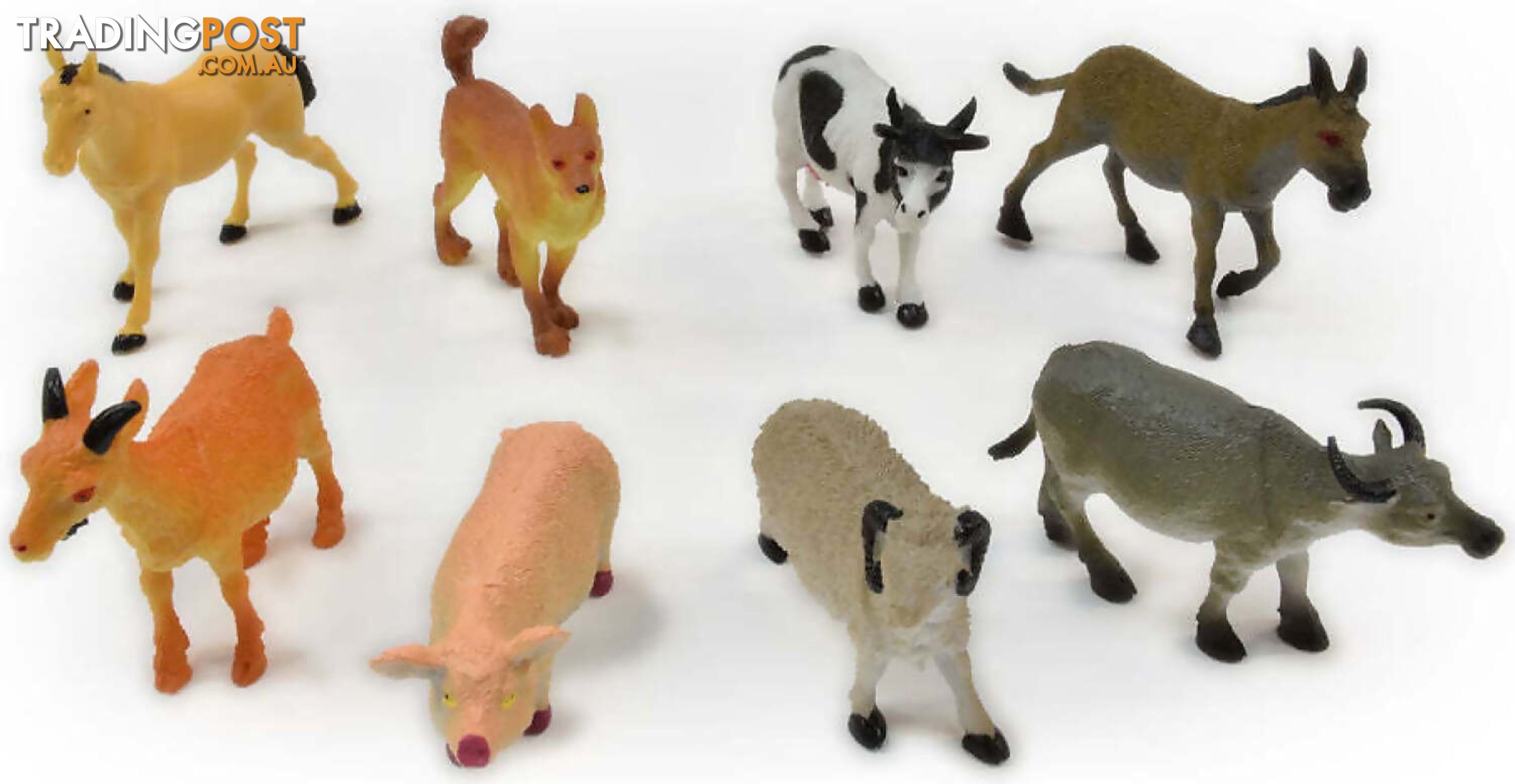 Peterkin Classics - Farm World 8 Piece Figure Set - Art63089 - 5018621210390