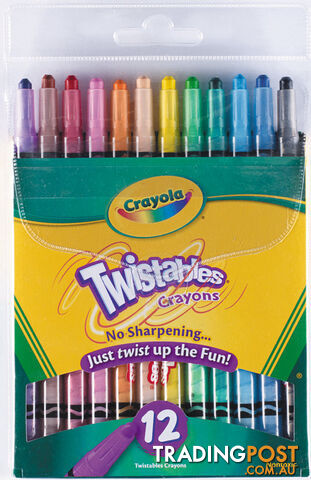 Crayola Twistables Crayons 12 Pack - Bs527412 - 071662174125