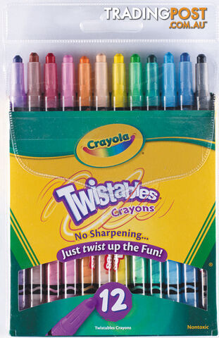 Crayola Twistables Crayons 12 Pack - Bs527412 - 071662174125