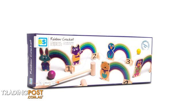 Bs Toys - Crocket Rainbow - Mdbuit383 - 8717775443834