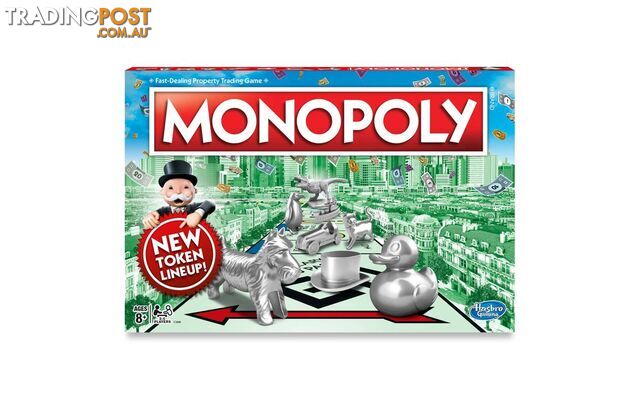 Monopoly -  Classic Game - New Tokens Hbc10092842 - 630509512638