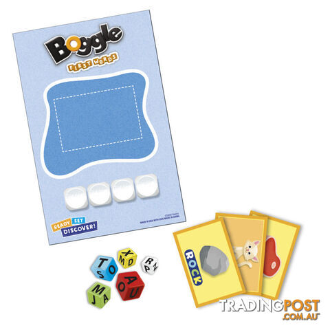 Hasbro Boggle First Words - Hbf1404ga00 - 630509976720