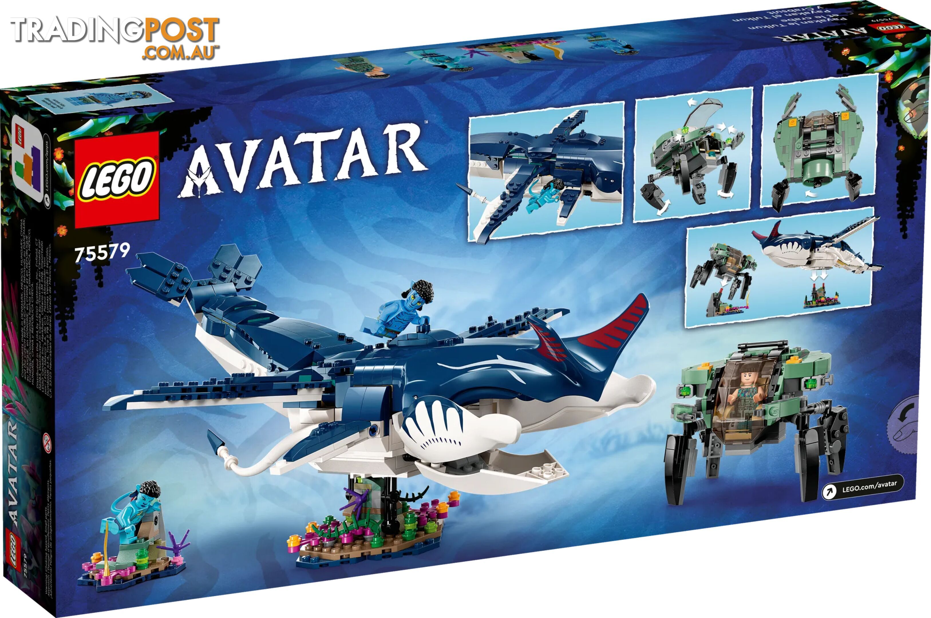 LEGO 75579 Payakan the Tulkun & Crabsuit - Avatar - 5702017421919