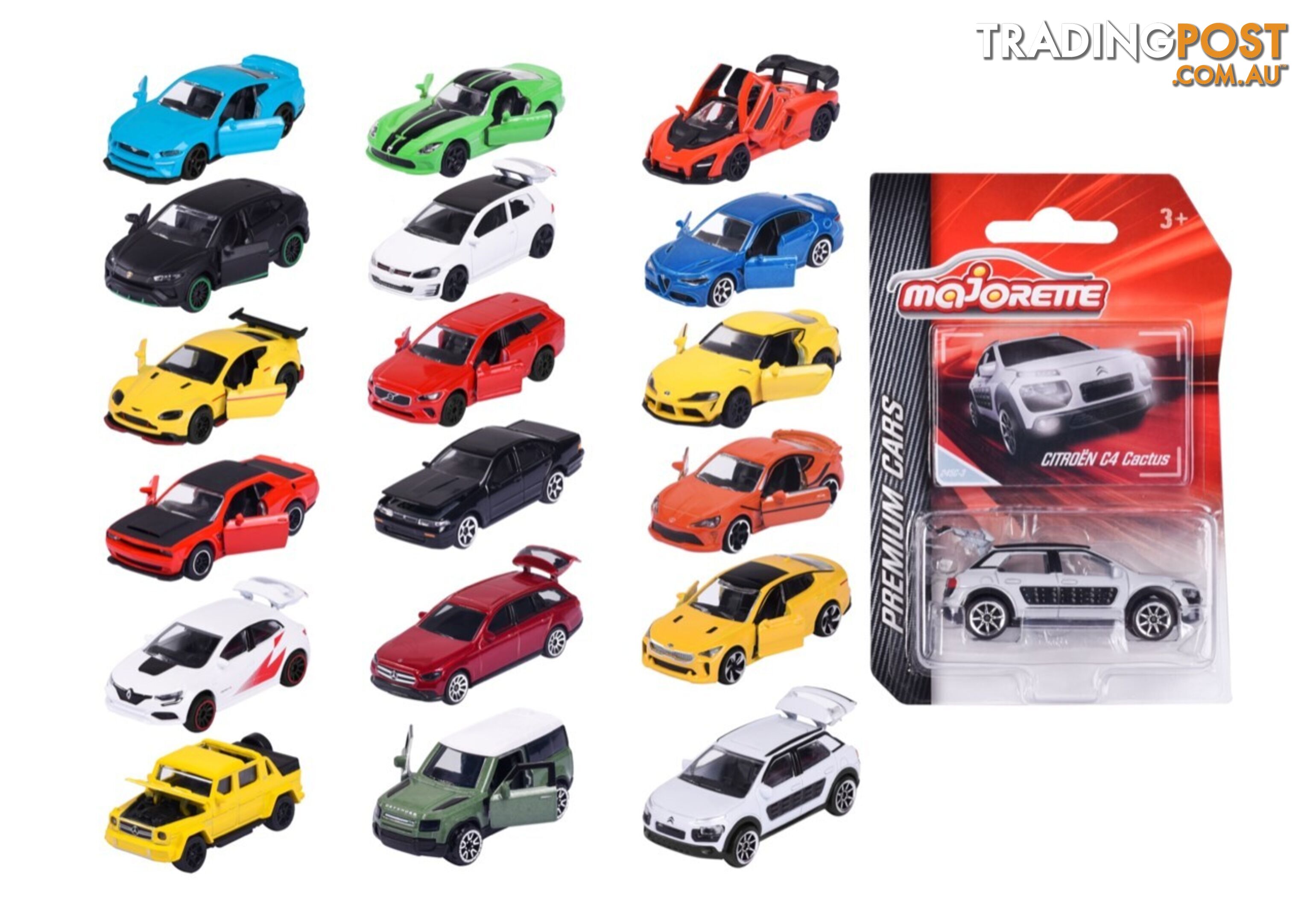 Majorette - Diecast Cars Premium Assorted - Rpmj37744 - 3467452037744