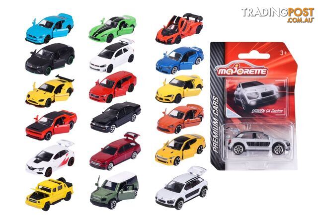 Majorette - Diecast Cars Premium Assorted - Rpmj37744 - 3467452037744