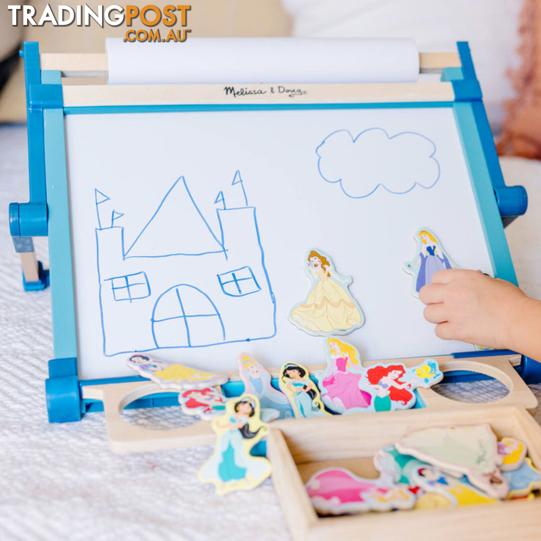 Melissa & Doug - Deluxe Double-sided Tabletop Easel - Mdmnd2790 - 000772027908