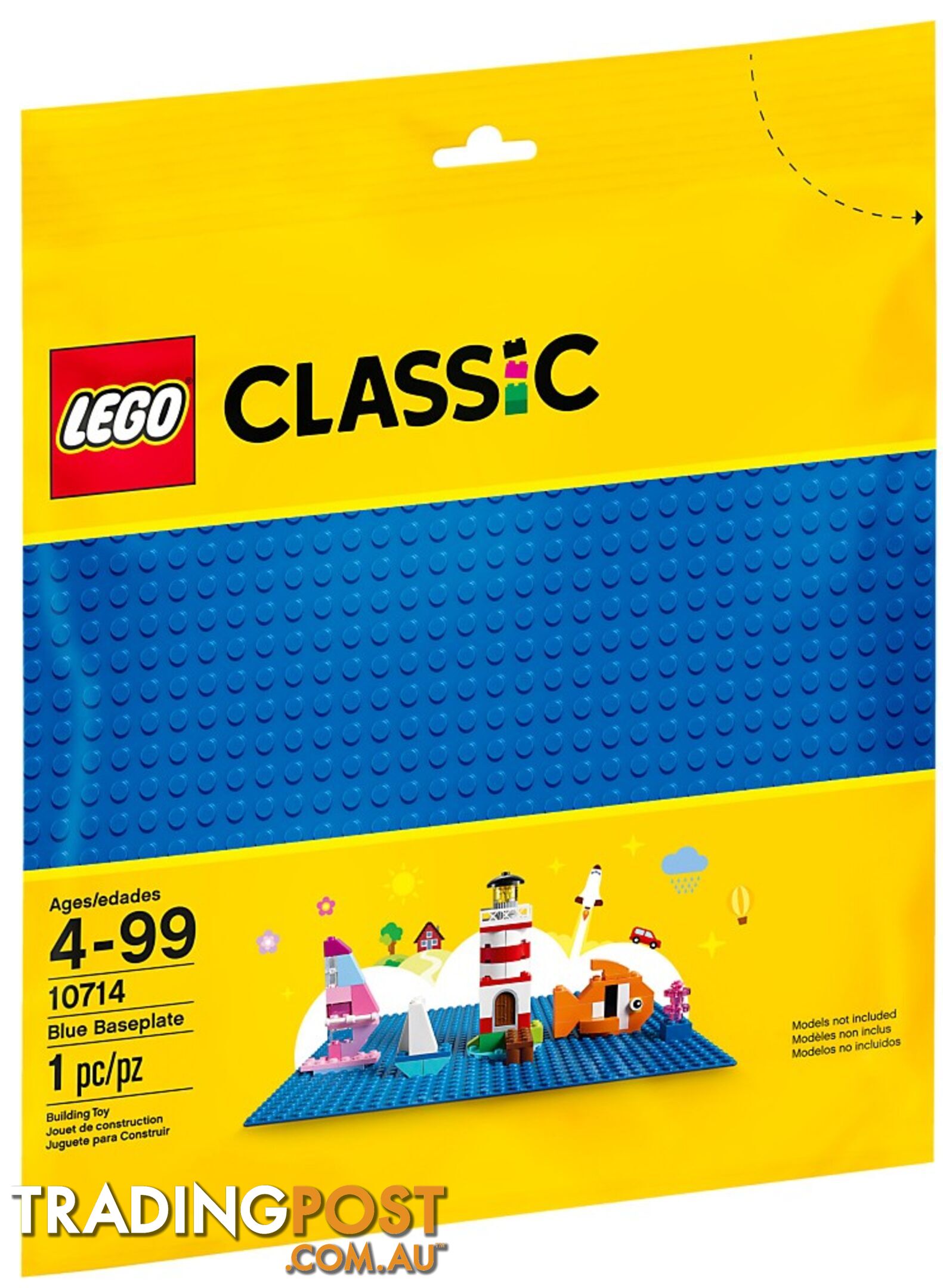 LEGO 10714 BASEPLATE Blue Classic - 5702016111927