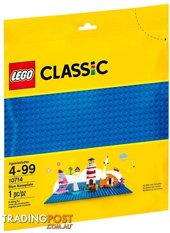 LEGO 10714 BASEPLATE Blue Classic - 5702016111927