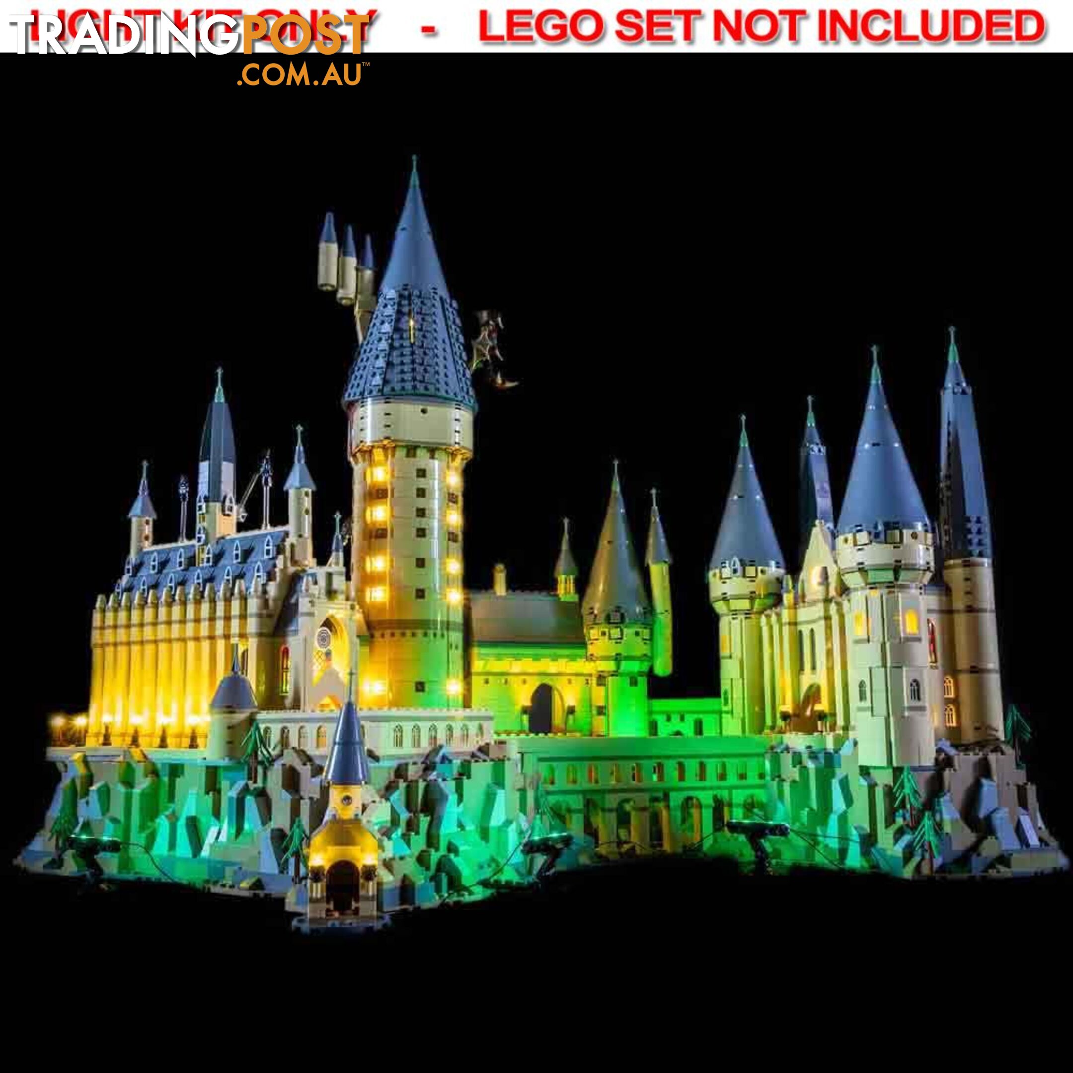 LIGHT KIT for LEGO Hogwarts Castle 71043 - Light My Bricks - 793591188126