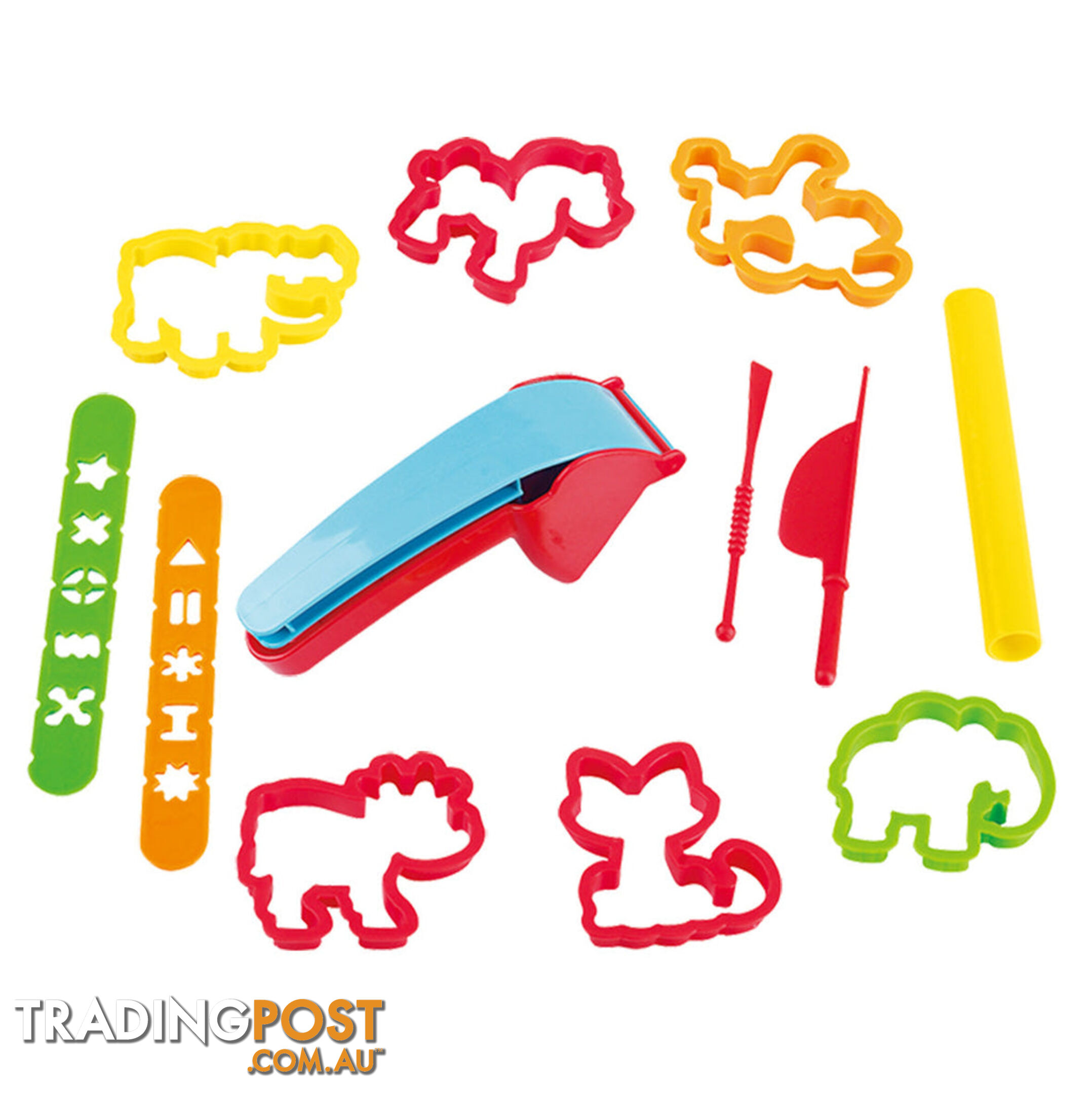 Playgo Toys Ent. Ltd. Animal Dough Tool Pack Assorted Styles - Art65986 - 4892401849052