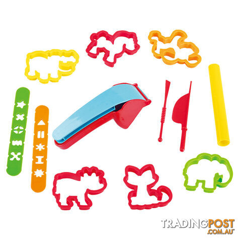 Playgo Toys Ent. Ltd. Animal Dough Tool Pack Assorted Styles - Art65986 - 4892401849052