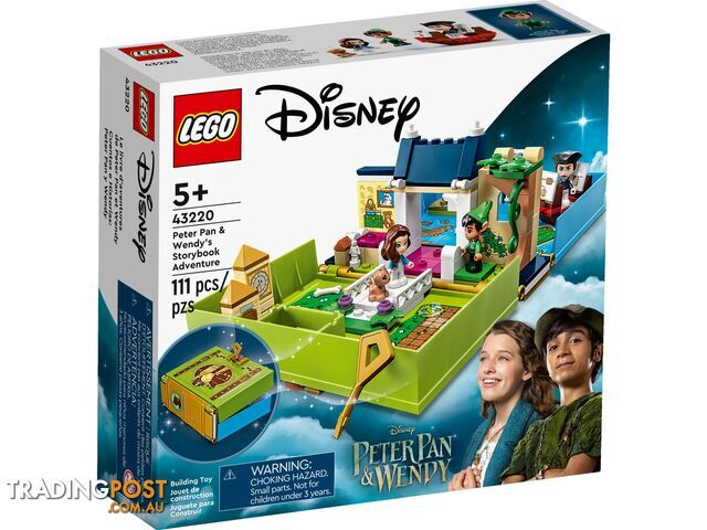 LEGO 43220 Peter Pan & Wendy's Storybook Adventure - Disney - 5702017424873