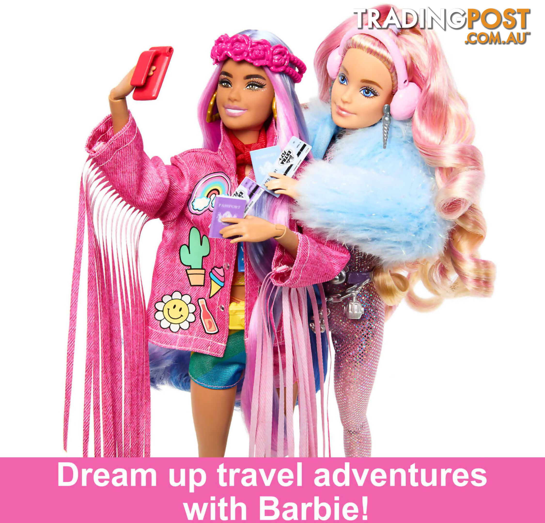 Barbie -travel Barbie Doll With Desert Fashion Barbie Extra Fly - Mattel - Mahpb15 - 194735154180