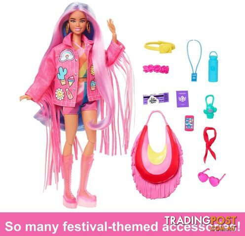 Barbie -travel Barbie Doll With Desert Fashion Barbie Extra Fly - Mattel - Mahpb15 - 194735154180