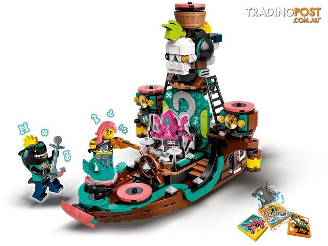 LEGO 43114 Punk Pirate Ship - VIDIYO - 5702016911978