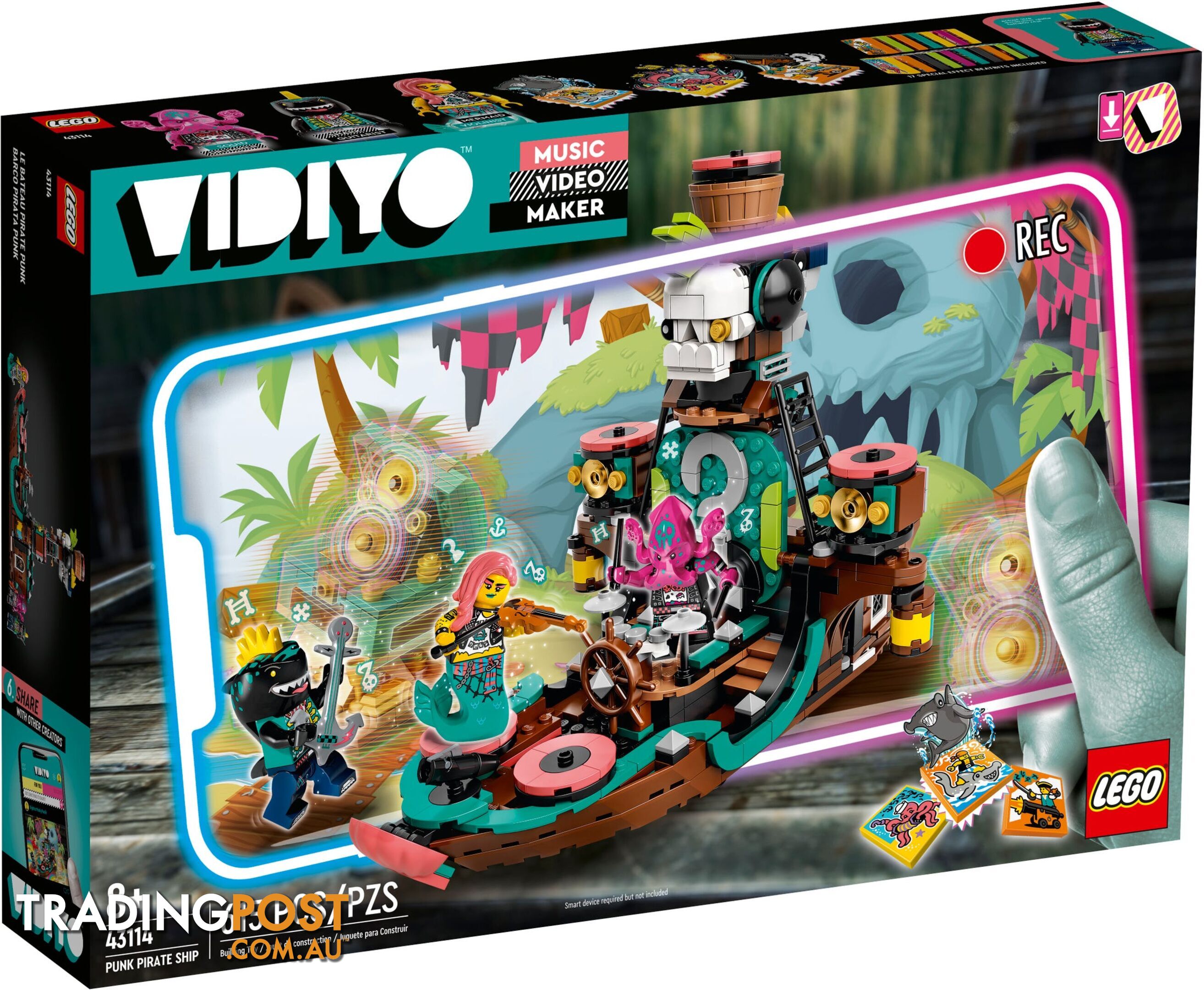 LEGO 43114 Punk Pirate Ship - VIDIYO - 5702016911978