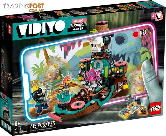 LEGO 43114 Punk Pirate Ship - VIDIYO - 5702016911978
