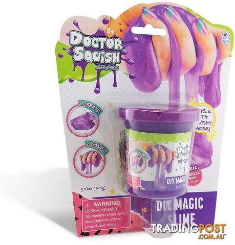 Doctor Squish Diy Magic Slime Purple - Jsds38495 - 4897046473877