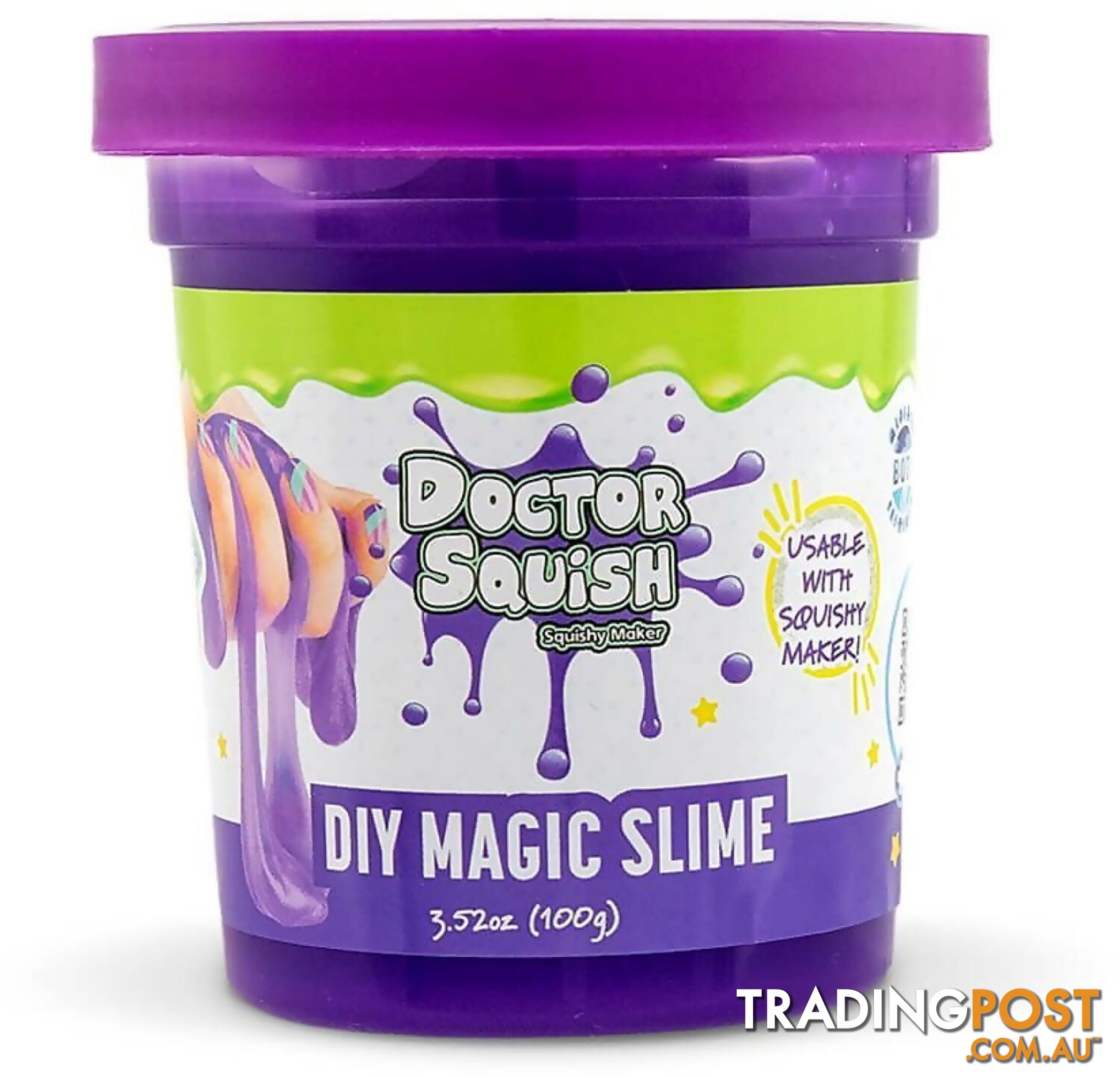 Doctor Squish Diy Magic Slime Purple - Jsds38495 - 4897046473877