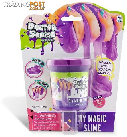 Doctor Squish Diy Magic Slime Purple - Jsds38495 - 4897046473877