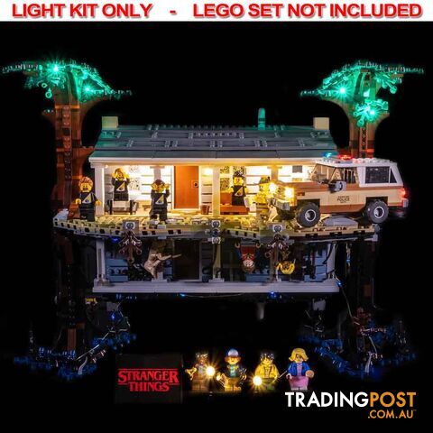 LIGHT KIT for LEGO Stranger Things The Upside Down 75810 - Light My Bricks - 793591189642