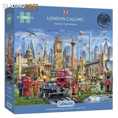 Gibsons - London Calling - Jigsaw Puzzle 1000pc - Jdgib062946 - 5012269062946